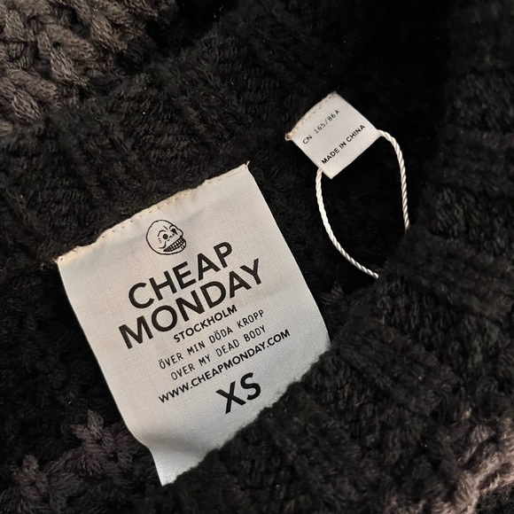 Cheap Monday Zoom Stripe Knit Sweater - Picture 4 of 6